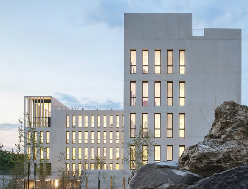 Siège social IDF Habitat à Champigny-sur-Marne, architecte Stefano SBARBATI