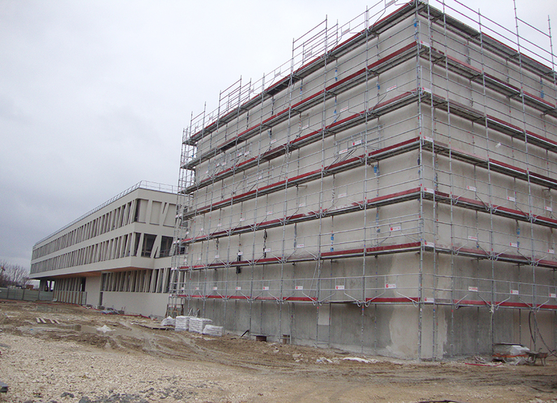 Collège Audin à Vitry sur Seine - Visite de chantier mars 2020