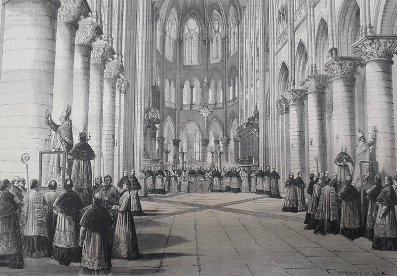 Consécration de Notre-Dame par Monseigneur Darboy, 31 mai 1864