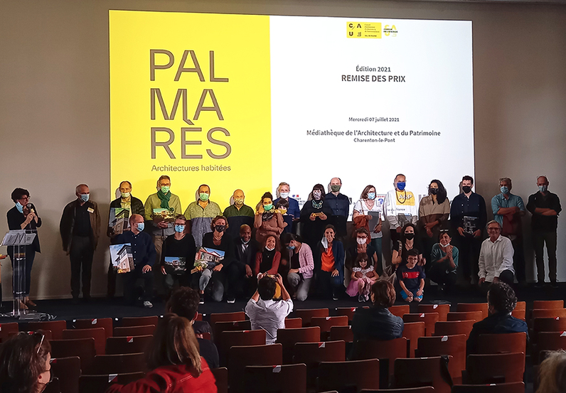 Lauréats de la première édition du Palmarès Architectures habitées