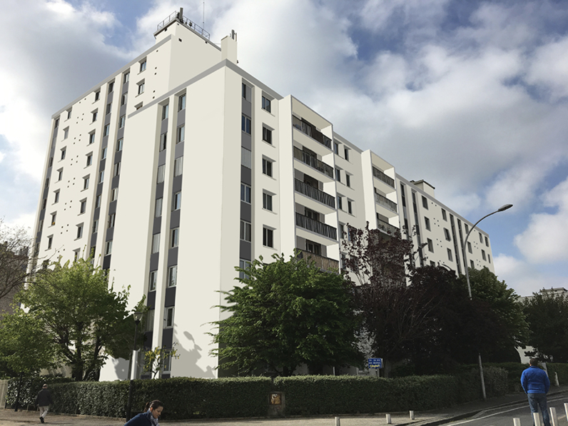 Copropriété Le Zenith, à Ivry-sur-Seine