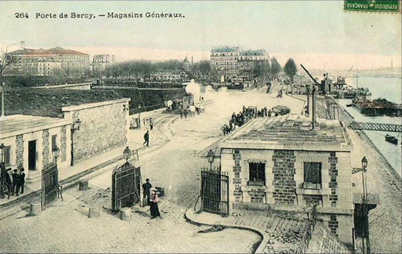 Porte de Paris, enceinte de Thiers