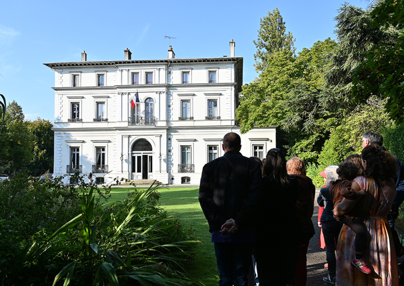 Visite du château des Mèches à Créteil