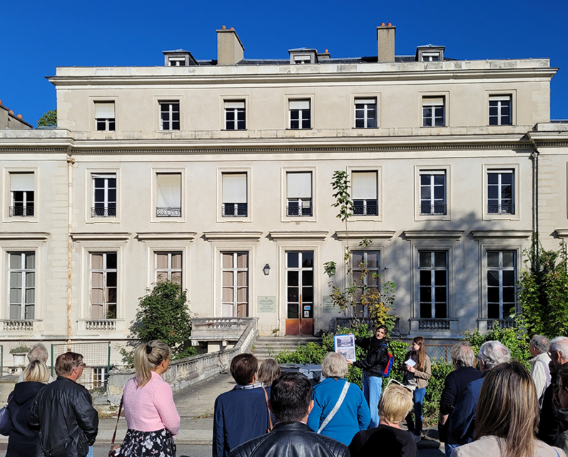 Visite de l'hôpital de Limeil-Brévannes lors des Journées Européennes du Patrimoine