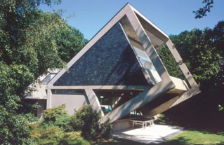 Maison Drusch à Versailles (1963-1966), architecte Claude Parent