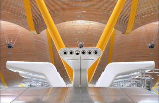Aéroport de Madrid, architecte Richard Rogers