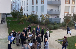 Logements et cité artisanale à Aubervilliers. Visite avec Didier Berger, architecte.