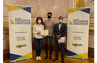 Remise des Trophées de la concertation à l'Assemblée Nationale