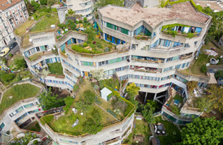 Centre ville d'Ivry-sur-Seine, projet de Renée Gailhoustet