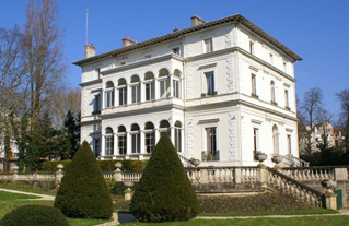 Château des Mèches, dans le parc Dupeyroux à Créteil