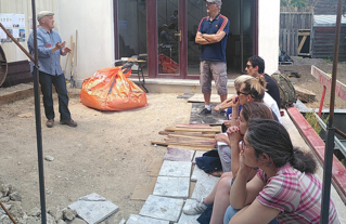 Visite d'un chantier mené par Francis LANDRON à Ivry-sur-Seine