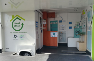 Vue de l'intérieur du Nomad'Appart