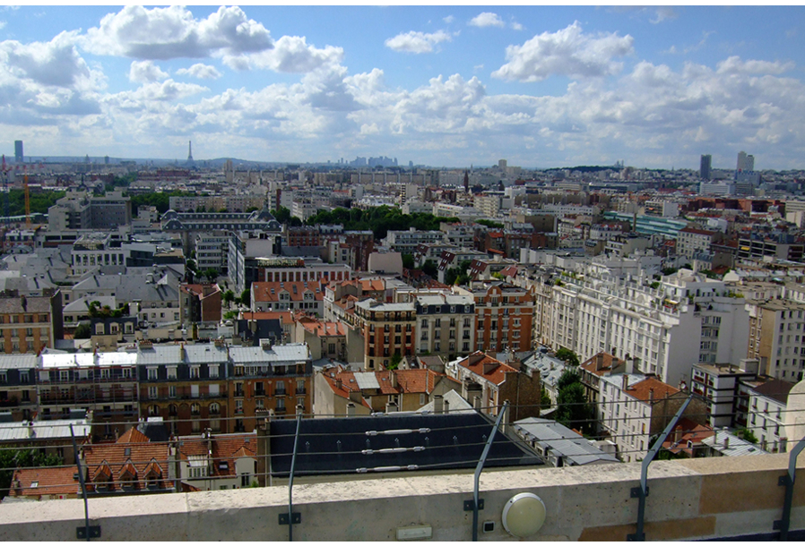 Lecture du paysage depuis le donjon du château de Vincennes