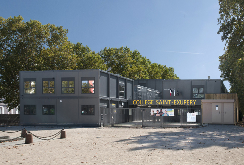 Collège provisoire Saint-Exupéry à Vincennes